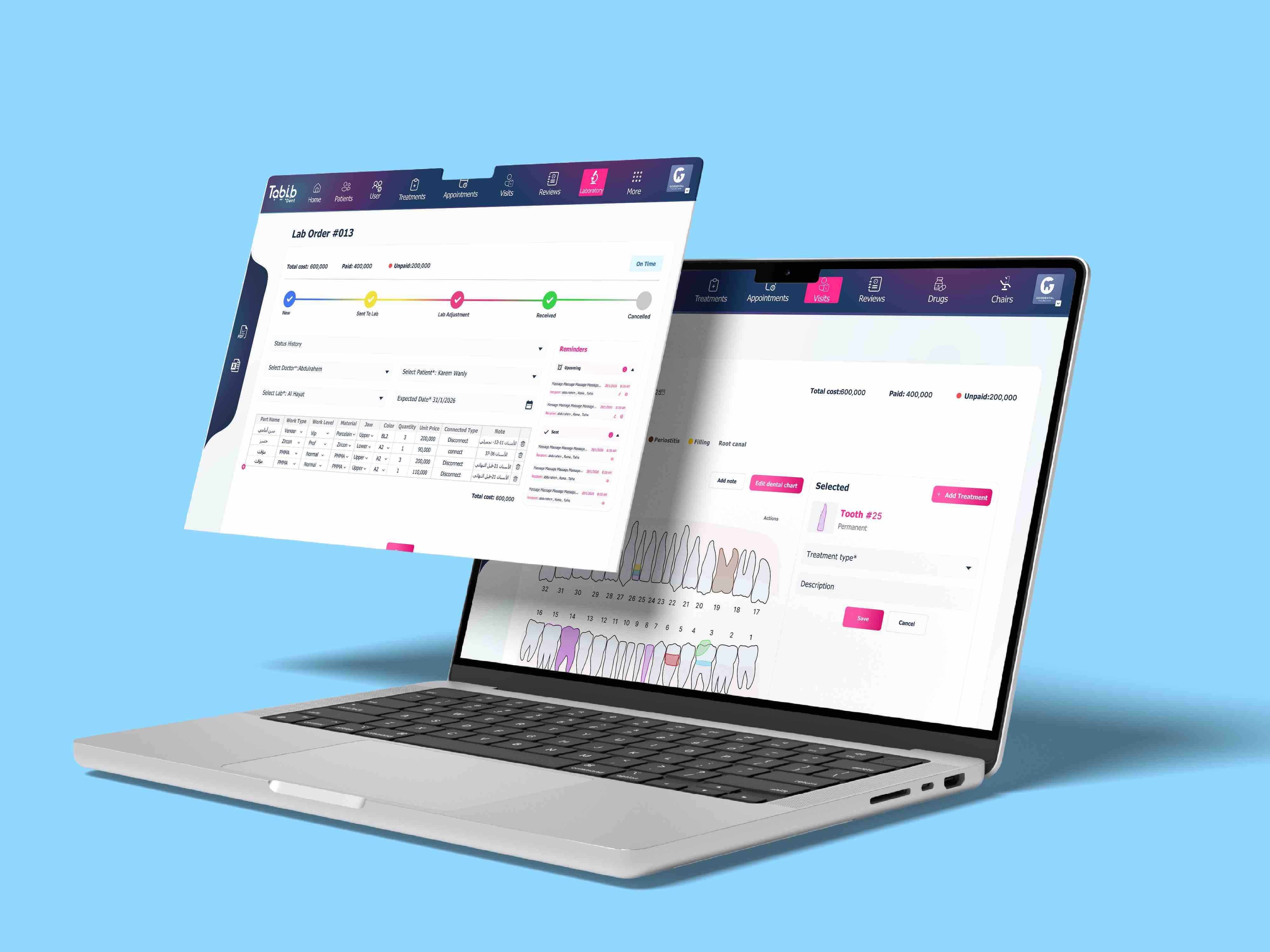 TabibDent Features Overview